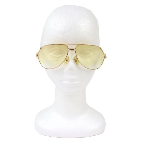 Cartier Trinity Two Bridge Teardrop Sunglasses Eyewear Gold Prescripti main image 10